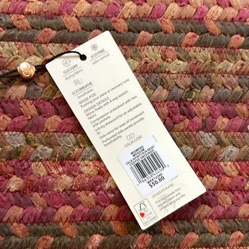 NWT CALIA BROWN QUICK DRY SKIRT SKORT Size M