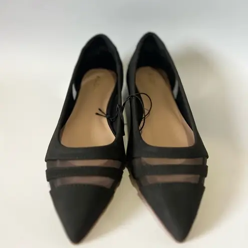 ALDO NWOT  Pointed Toe Ballerinas With Laser Cut Sz 6M