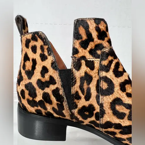 Franco Sarto  Bernie 2 Leopard Print Cow-hair/Leather Booties, Sz. 6, NWT - Image 7