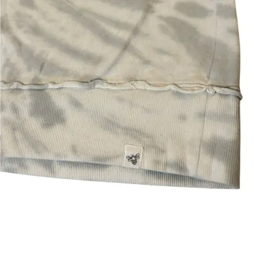 Burts Bees Baby Organic Cotton Tie Dye Sweatshirt Womens Medium Grey White