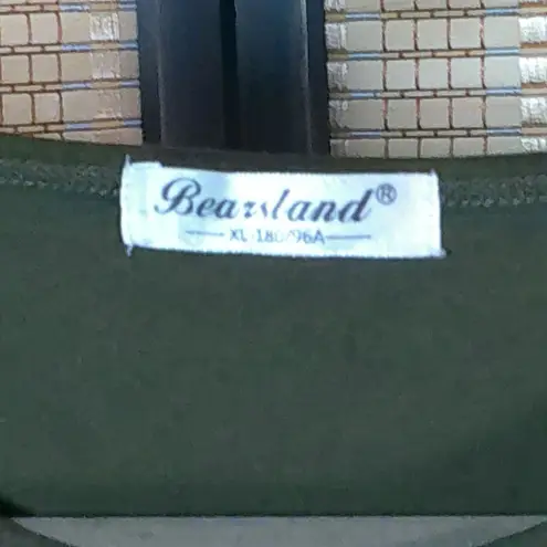 Bearsland Army Green Maternity Short Sleeve Tunic Size undefined