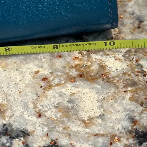 Patricia Nash -Chauny-Satchel Crossbody-Blue Coral-Tooled Leather-Purse & Wallet