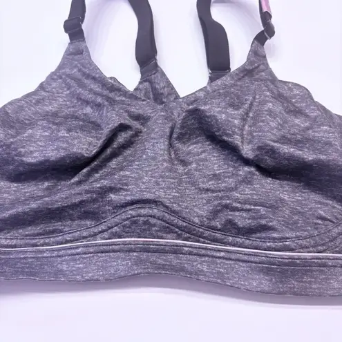 Cacique Unlined Lounge Bra Wirefree Comfort Womens Plus Size 42B Gray Marl NEW