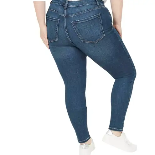 Lane Bryant  Signature Skinny Blue Jeans Women’s Plus Size 16S Stretchy Versatile