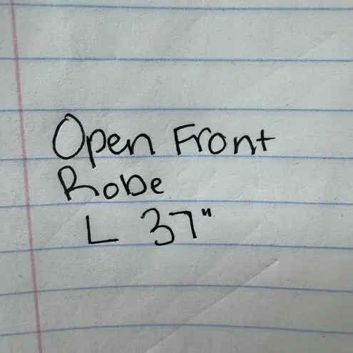 Gilligan O'Malley Night Robe Women L Gold Black Leopard Lace Romantic Lounge Size L