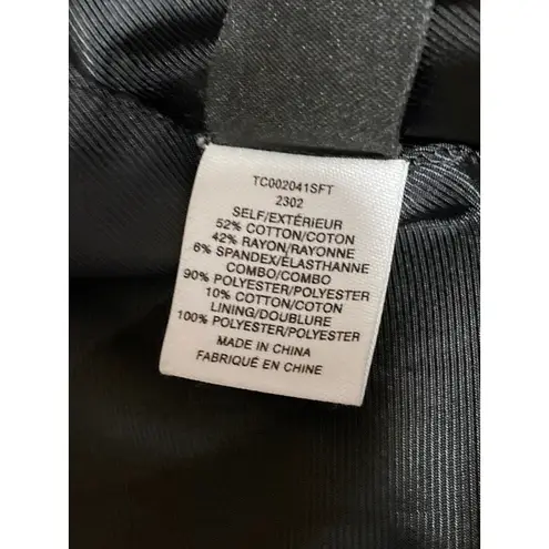 Derek Lam 10 Crosby Women's Black Long Sleeve Peacoat Blazer Suit Jacket Size 2