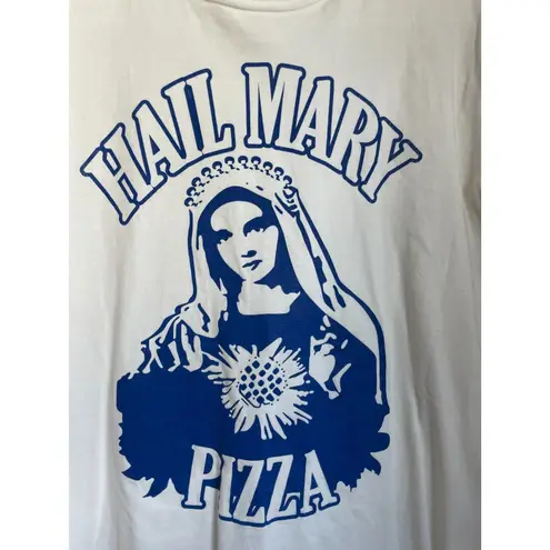 Hail Mary Pizza tshirt Atwater Village Los Angeles Graphic virgin Mary Size M Black Size M