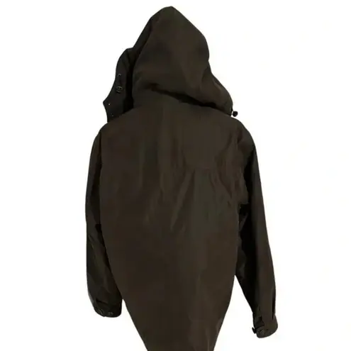London Fog Brown Heavy Hooded Coat