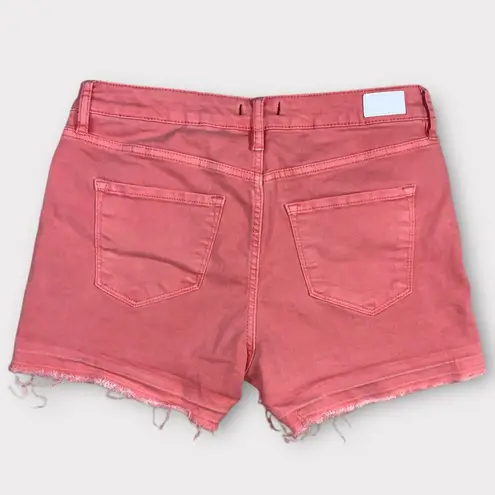 Dear John Women’s Distressed Pink Denim Shorts Size 29