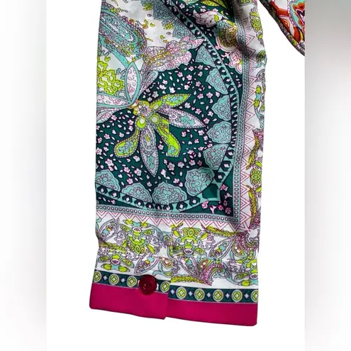 AG Studio Paisley Mini Dress Large Pink