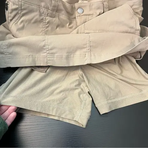 Duluth Trading Co Women’s Khaki Skort 6 Tan