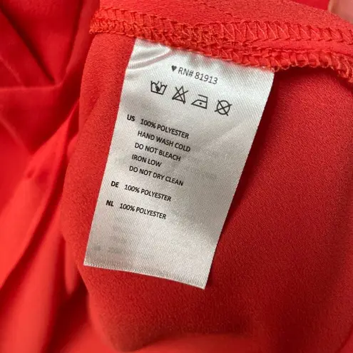 Cooper and Ella NWT  Coral Orange Tank Sleeveless Blouse Shell $128 M