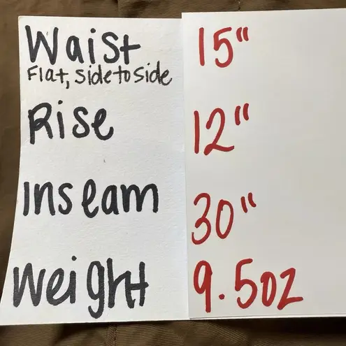 Halara NWT S High Waisted Multi Pockets Wide Leg Casual Cargo Pants Hiking Nylon