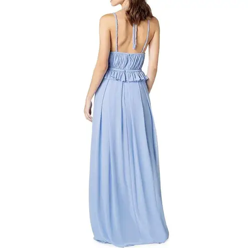 Dress the Population Athena Braided Halter Gown Periwinkle Size XL NWT - Image 2