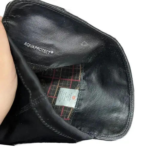 Blondo Eden Over the Knee Waterproof Stretch Boot Black Suede B4565 Size 8M