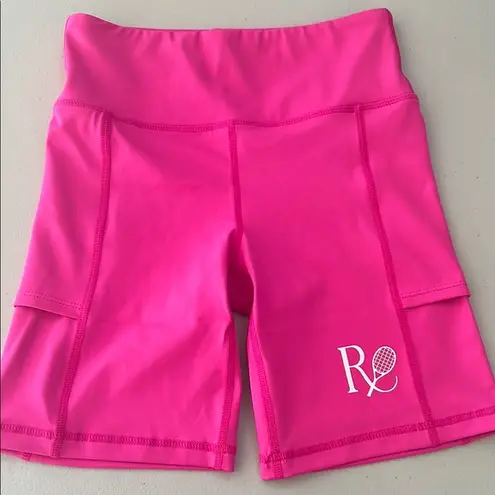 The Farmers Market Global Ball Pocket Biker Shorts / Bougainvillea Size XS Pink