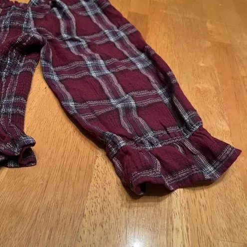 Moon River smocked top, size Large