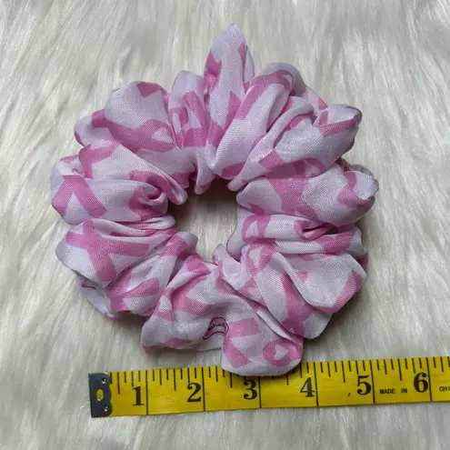 Breast cancer Scrunchie large Pink
