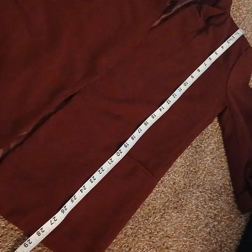 Stoosh by buckle womens red Ponte knit blazer size small