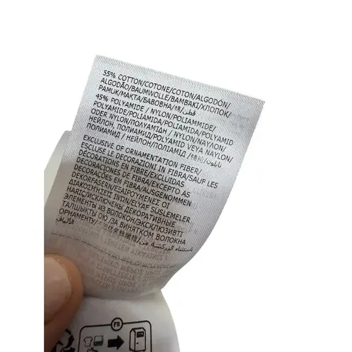 Moncler NWT Monogram Drawstring Shorts – Beige Logo Print Luxury Style, Size S - Image 15