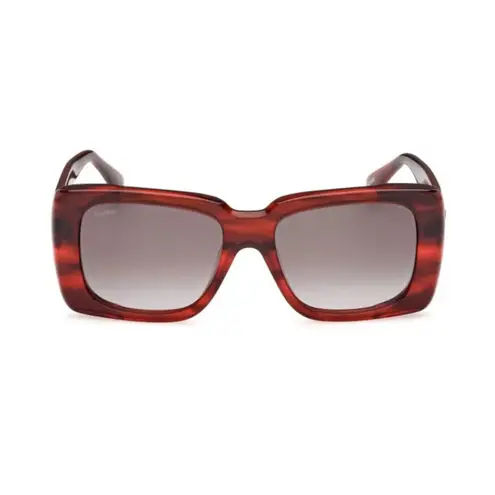 Max Mara New Sunglasses MM0091 68B Colored Horn/Smoke Gradient