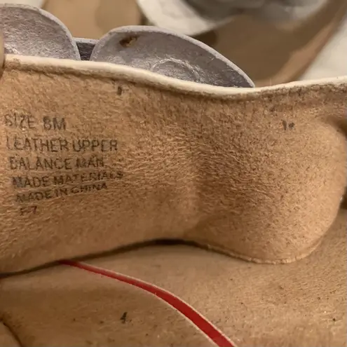 Klogs White Leather Aloha Sandal Size 8