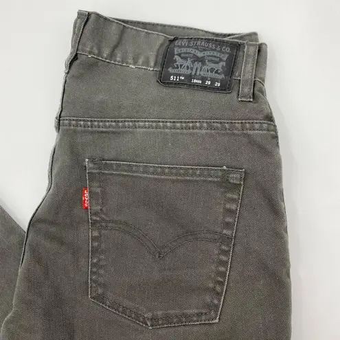 Levi's Levi’s 511 Slim Women’s Jeans Size 18 Regular 29x29 Dark Gray