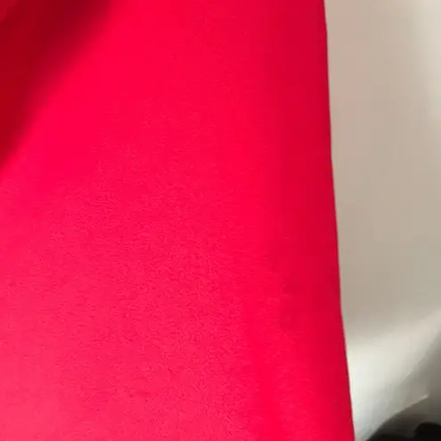 Naven Red Strapless Sequin Cut Out Dress