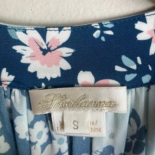 Shoshanna Kenmare Top Blouse Midnight Garden