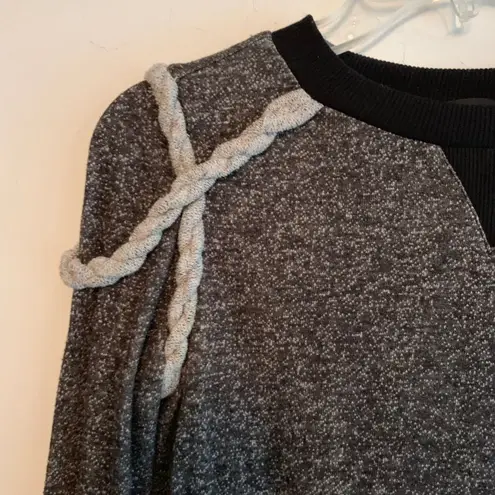 Urban Outfitters Lucca Couture Shoulder Detail Sweatshirt