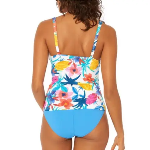 Bleu Rod Beattie New!  Floral Tankini Top