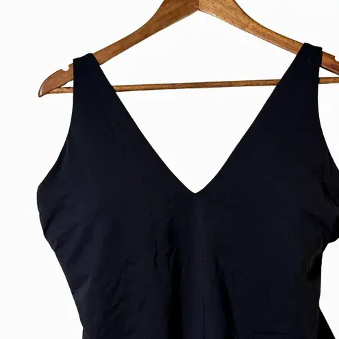 Everlane  Swimsuit Women’s XL NWT Renew V-Neck One Piece Resort Wear Black