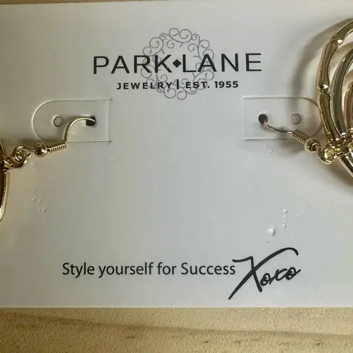 Park Lane Mixed Metal Bamboo Hoop Earrings