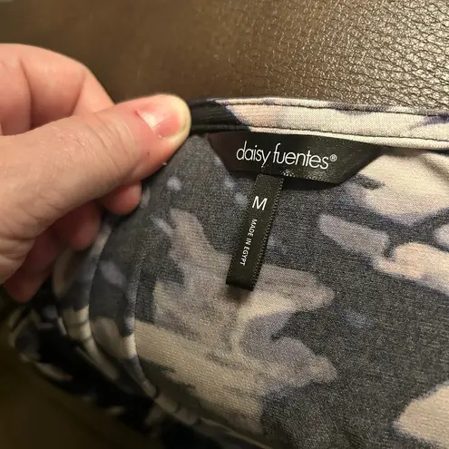 Daisy Fuentes  Dress - Women's M - Black White Twist Front