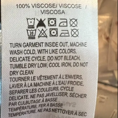 Lucky Brand 𝅺 Boho flowy Tank Top SMALL Pleated in Allure gray sleeveless NEW - Image 9