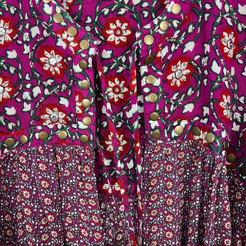 Free People  Malia Babydoll Jacket Bell Sleeves XS