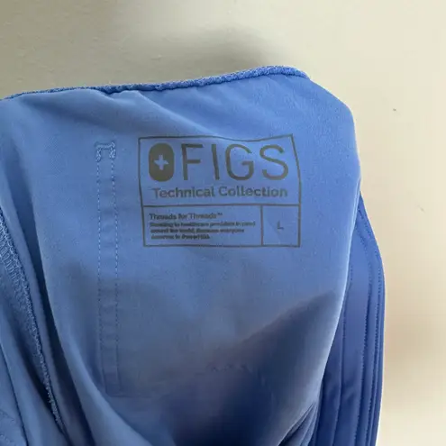 FIGS - Livingston Basic Scrub Pants Ceil Blue Medical Nurse Doctor