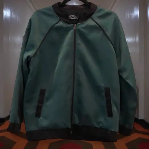 Twiin x EVIL TWIN ‘Try Me’ Retro Raglan Satin Bomber