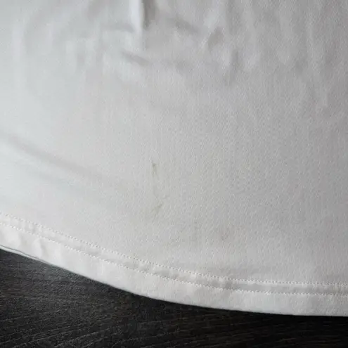 JoFit Womens Golf Jacquard Raglan Pull Over Size Large White Green Blue