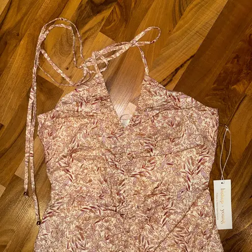 Bishop and Young Bishop + young women’s small halter style high low dress summer wedding NWT