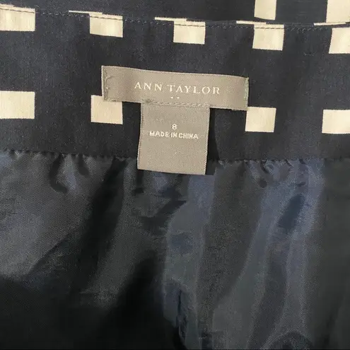 Ann Taylor  A line Navy Skirt