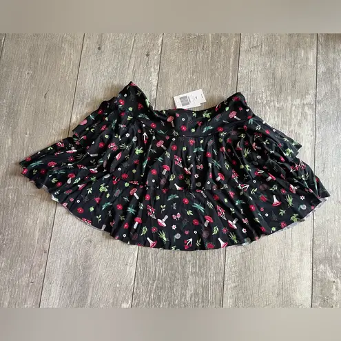 Her Universe Cottagecore Mushrooms & Bugs Tiered Skirt