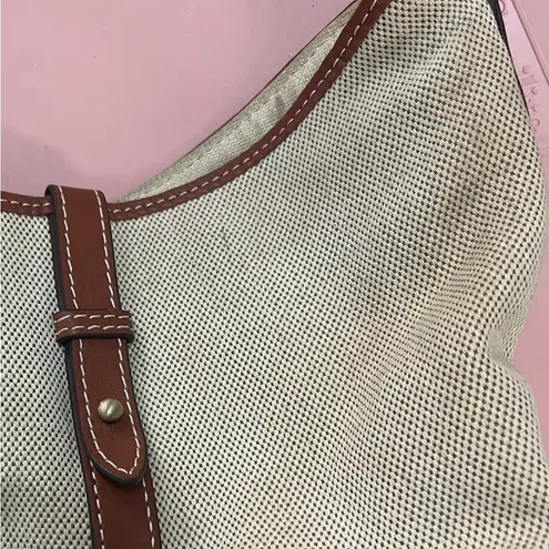 Spartina 449 Reeve Bucket Purse | Woven Saddle Brown