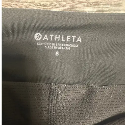 Athleta  Athletic Skort Women's Size 8 Gray Skirt Shorts Tennis Golf Athleisure