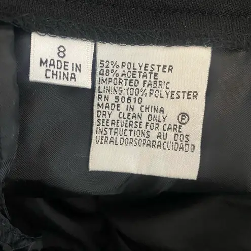 Anne Klein Ann Klein SZ 8 black pantsuit set - Image 6