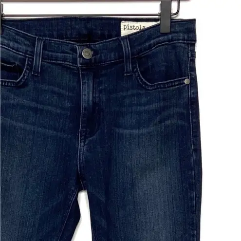 Pistola Audrey Mid Rise Skinny Jean Semi Distress