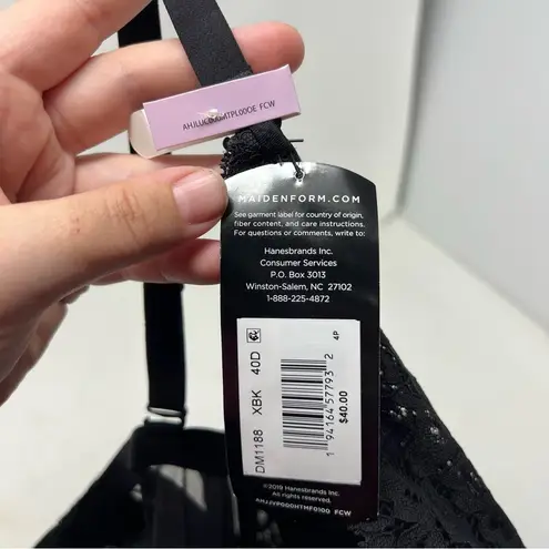 Maidenform NWT Lightly Lined Convertible Lace Bralette Size 40D - Image 11