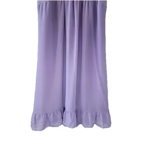 Lavender Babydoll Mini Dress Pastel Coquette, Cottagecore, Y2K, Johnny Martin L Purple Size L