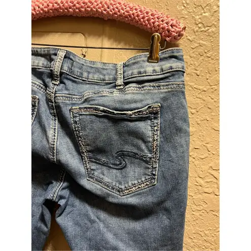 Silver Jeans Elyse Capri Woman’s Jeans Woman’s Size 33 Length 22.5