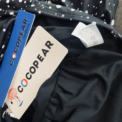 One Piece COCOPEAR Women's V Neck Tummy Control Swimsuit Ruched High Waist Swimw